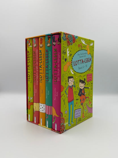 Mein Lotta-Leben, Band 6-10 im Schmuckschuber
