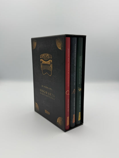 Hogwarts-Schulbücher-Schuber, drei Bände