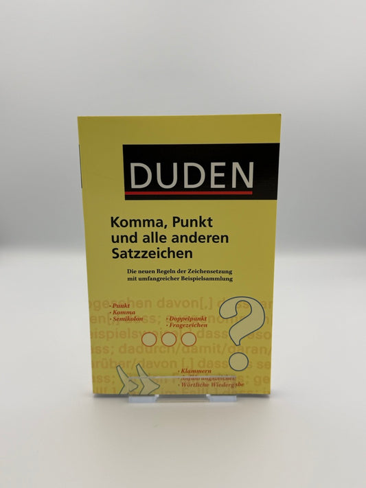 Duden - Komma, Punkt und alle anderen Satzzeichen