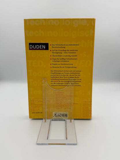 Duden - Kompaktwörterbuch deutsche Rechtschreibung (B-Ware)